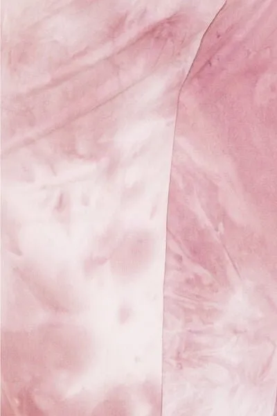 Buttery Soft Tie Die Drawstring Pants in Pink