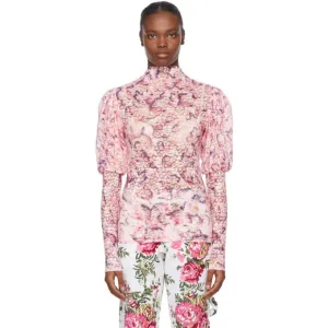 Collina Strada Pink Cardio Princess Turtleneck