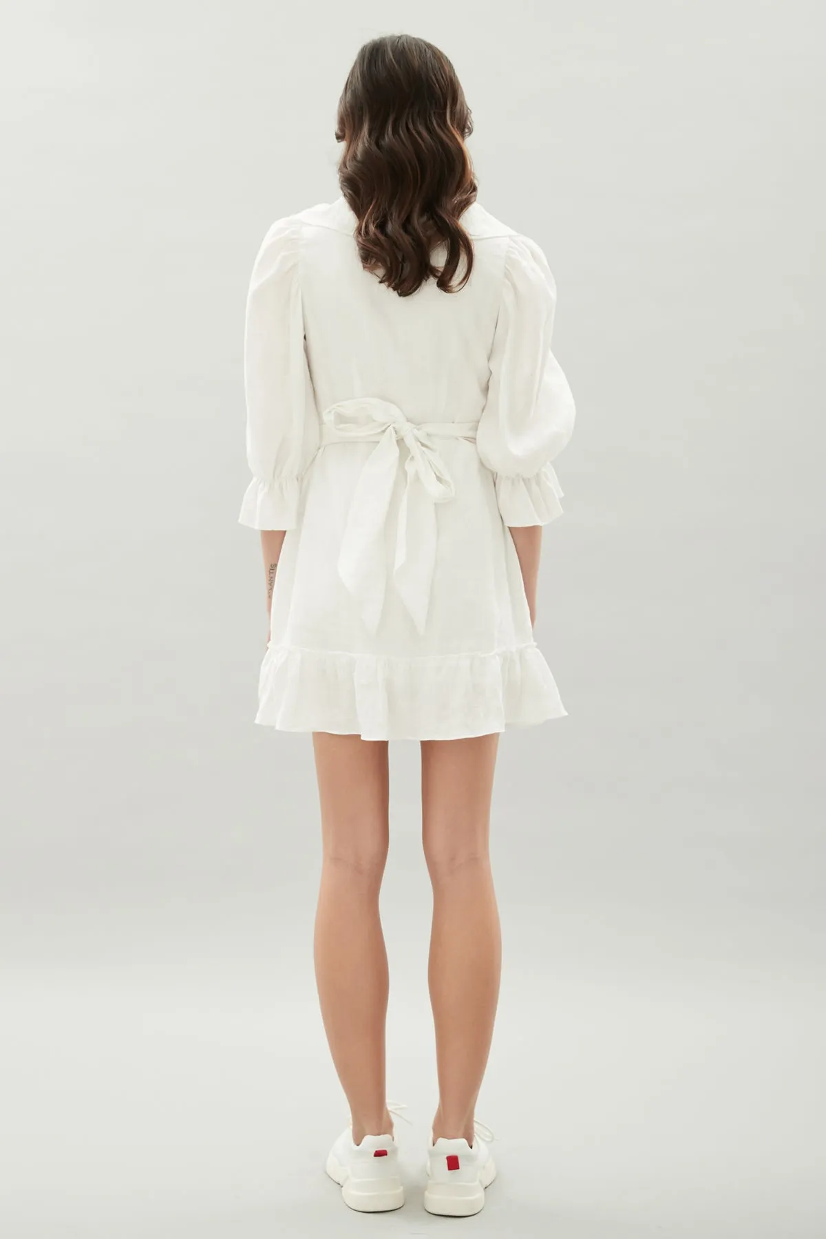 Hansen & Gretel Mandy Dress in White