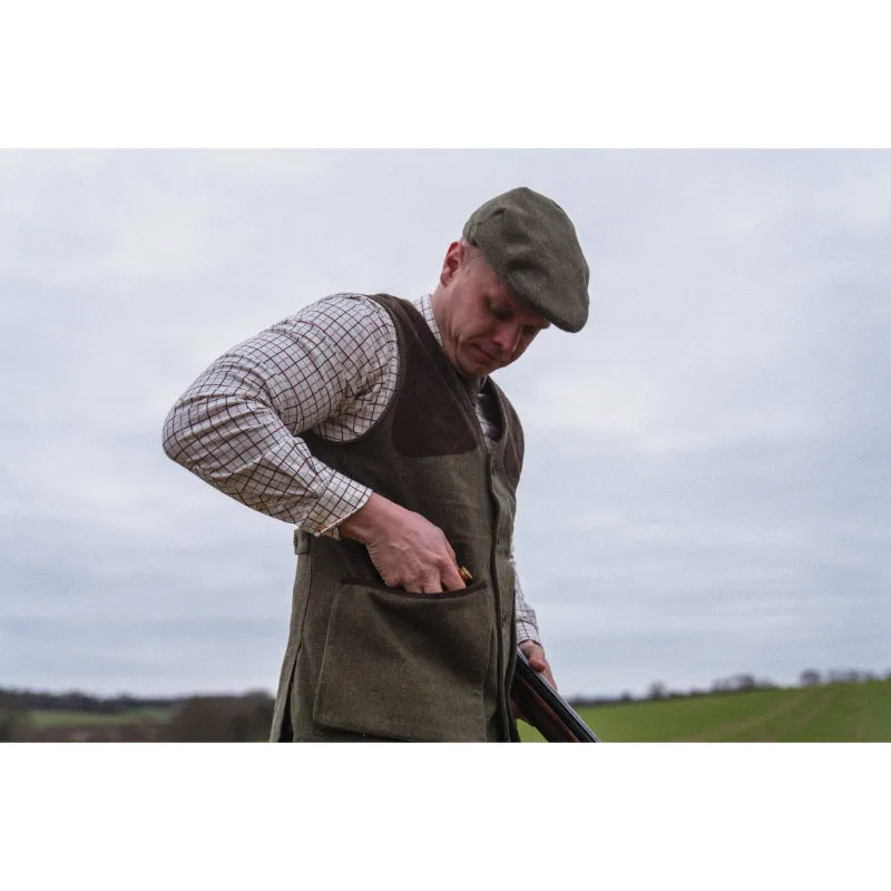 Seeland Hillside Mens Waistcoat - Moss Green