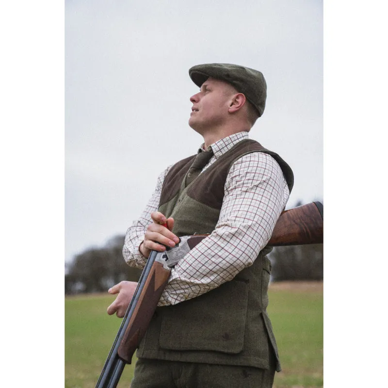 Seeland Hillside Mens Waistcoat - Moss Green