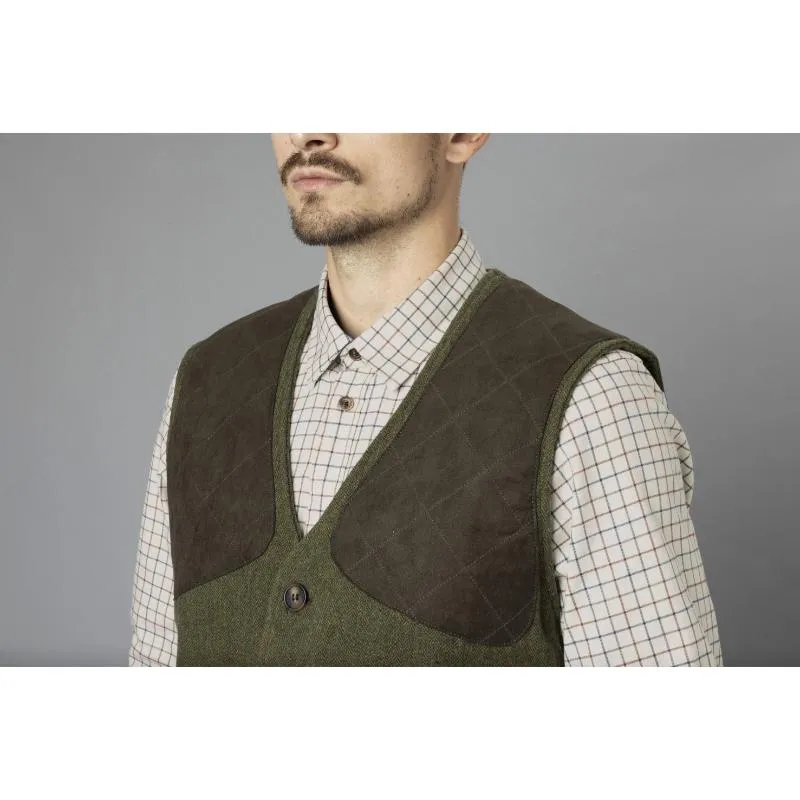 Seeland Hillside Mens Waistcoat - Moss Green