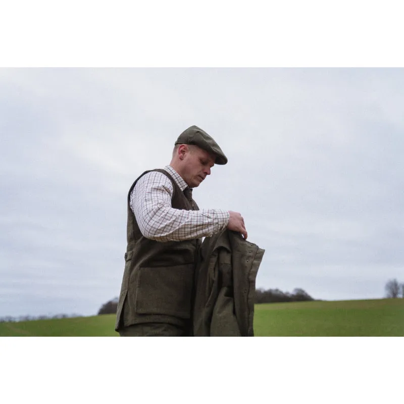 Seeland Hillside Mens Waistcoat - Moss Green