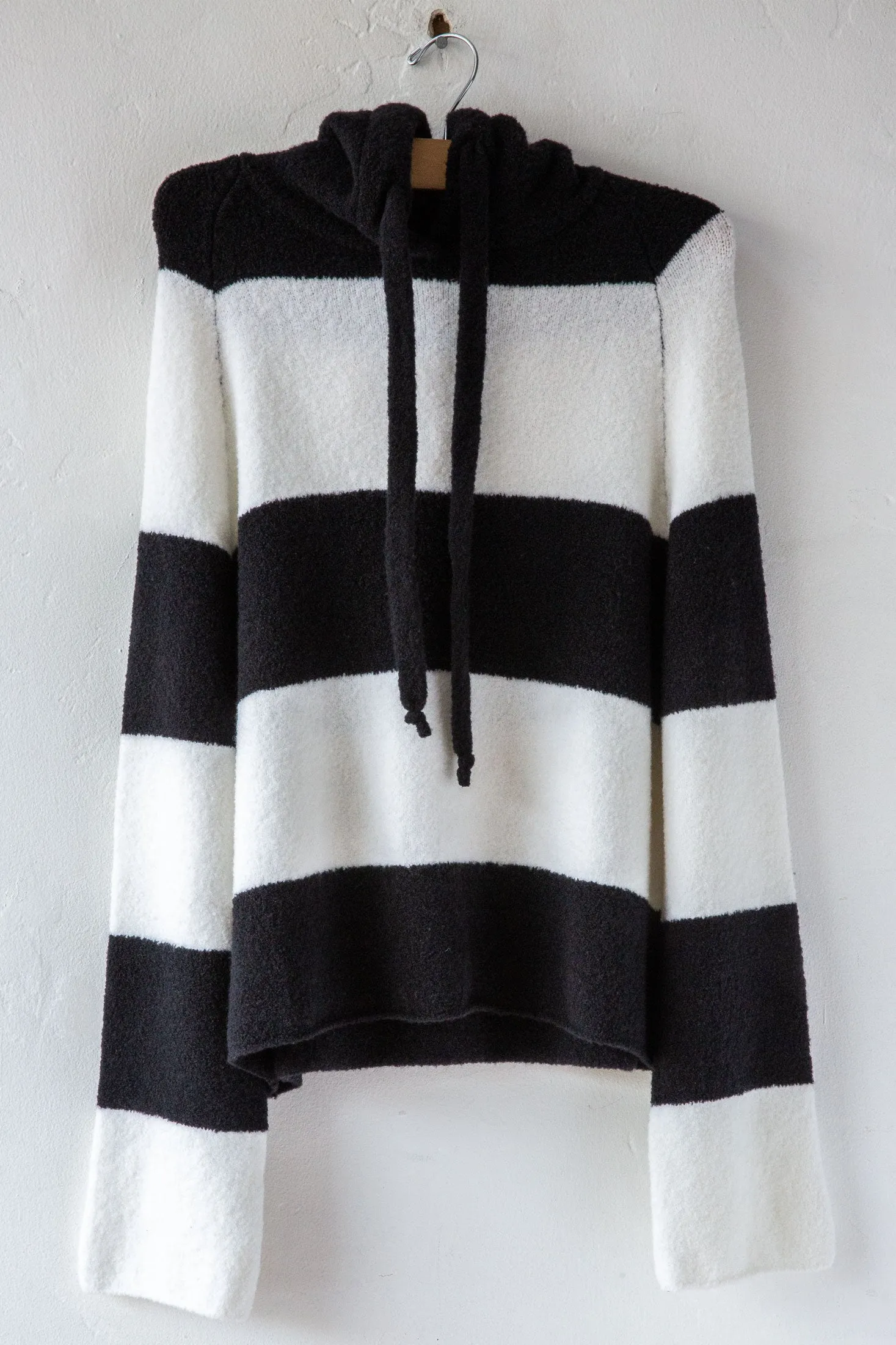 Teddy Stripe Hoodie