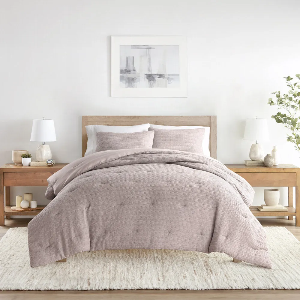 Textured Down-Alternative Comforter Set - 12 Days of Deals
