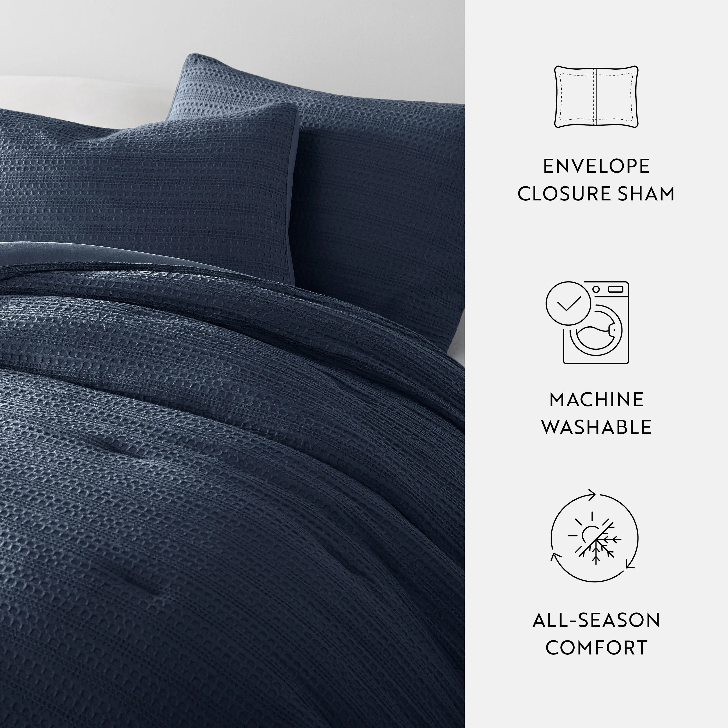 Textured Down-Alternative Comforter Set - 12 Days of Deals