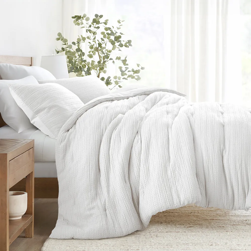Textured Down-Alternative Comforter Set - 12 Days of Deals