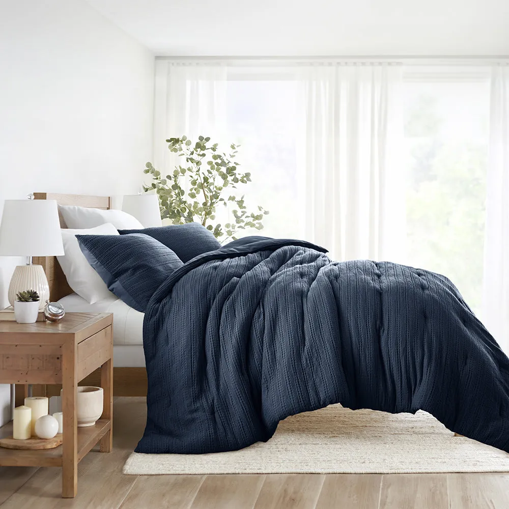 Textured Down-Alternative Comforter Set - 12 Days of Deals