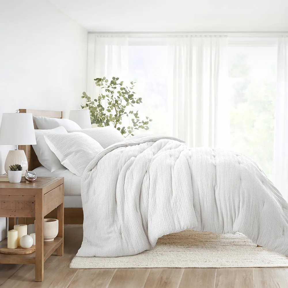 Textured Down-Alternative Comforter Set - 12 Days of Deals