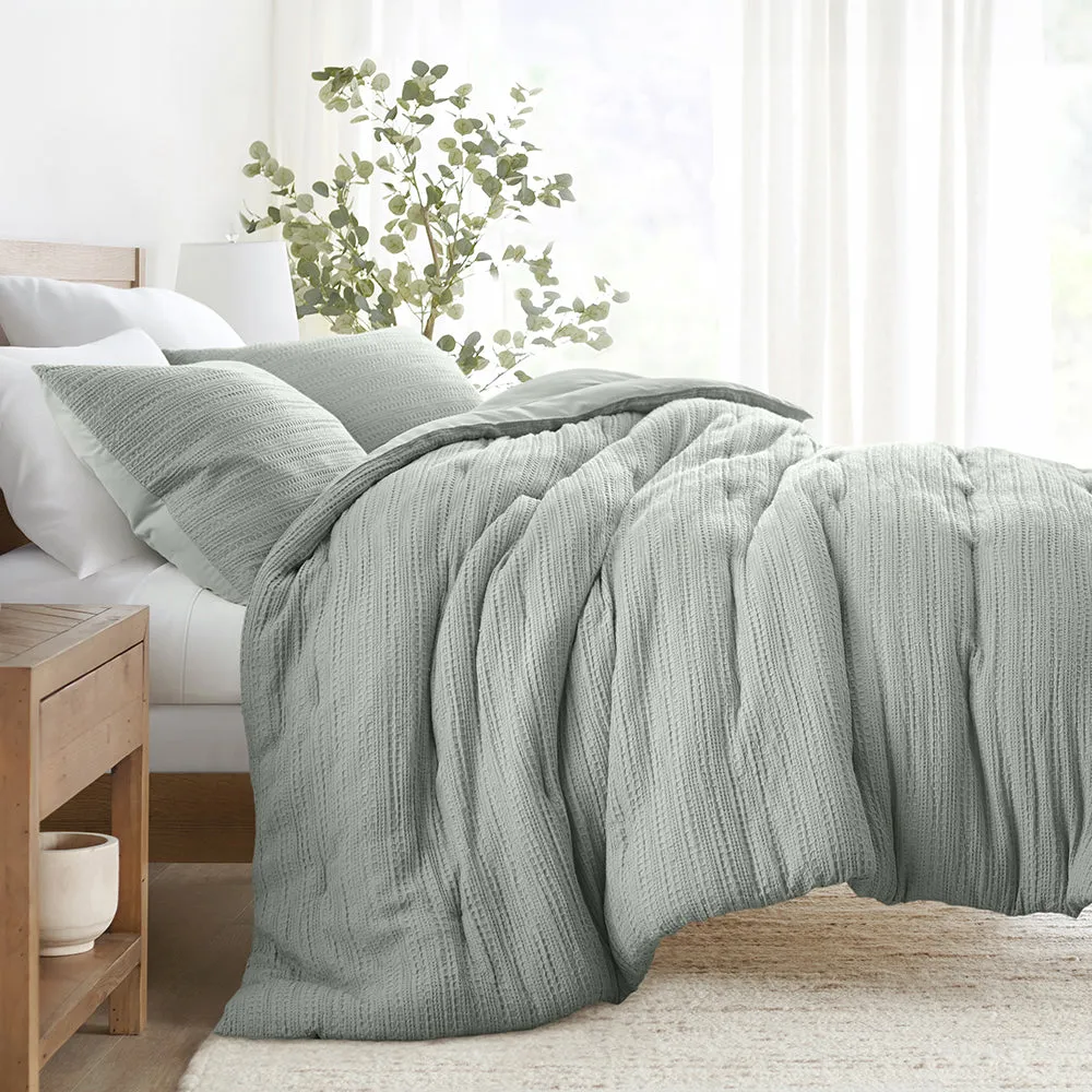 Textured Down-Alternative Comforter Set - 12 Days of Deals