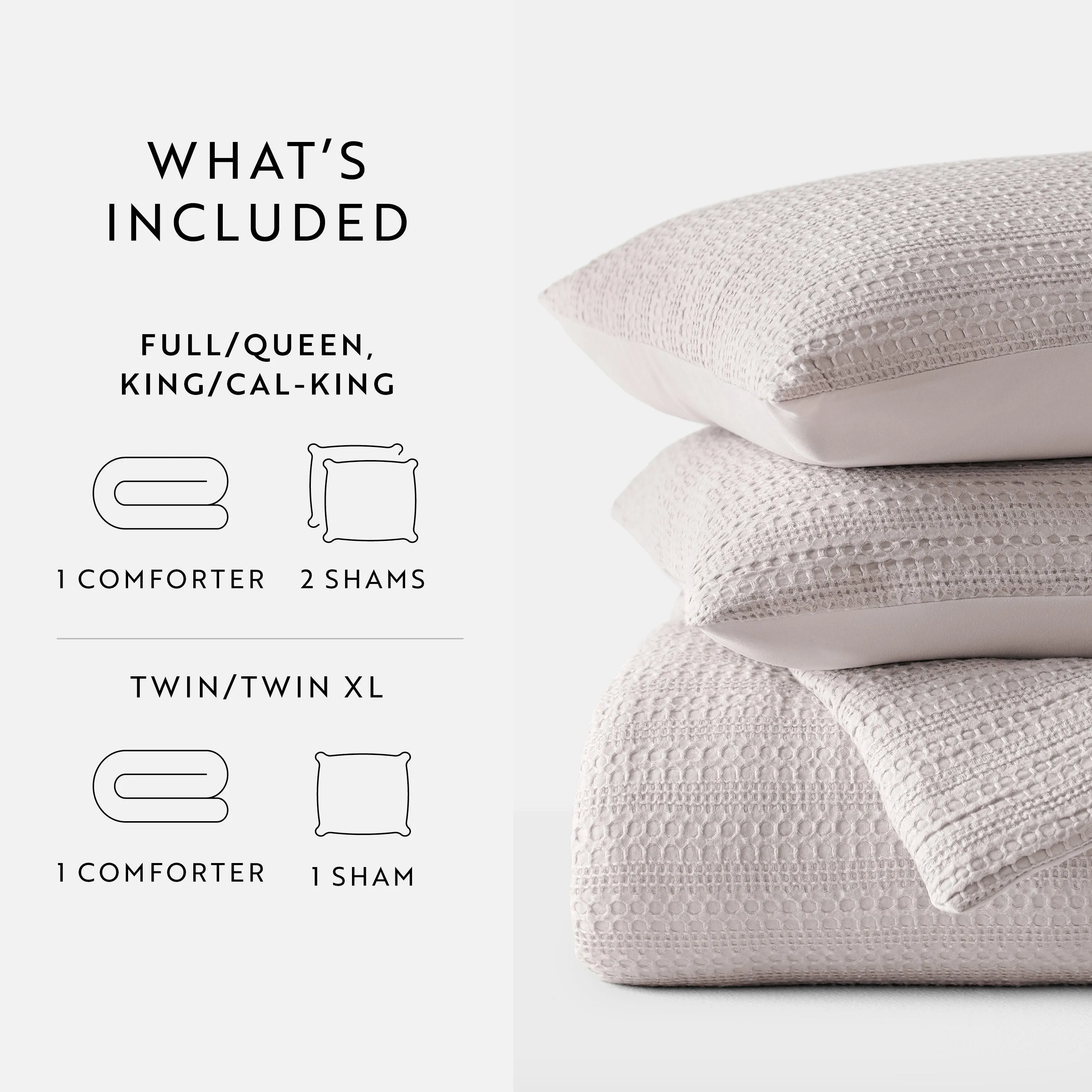 Textured Down-Alternative Comforter Set - 12 Days of Deals