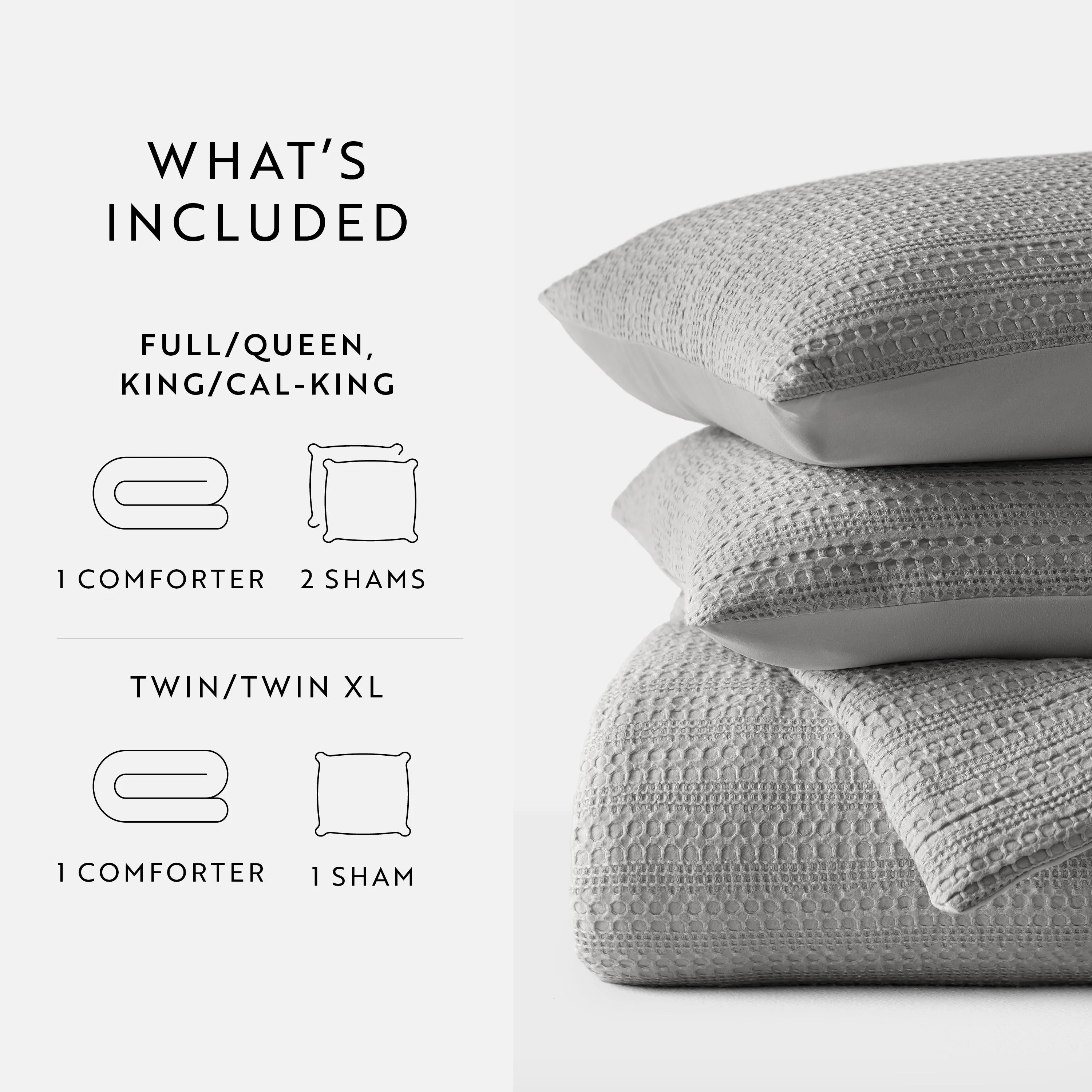 Textured Down-Alternative Comforter Set - 12 Days of Deals