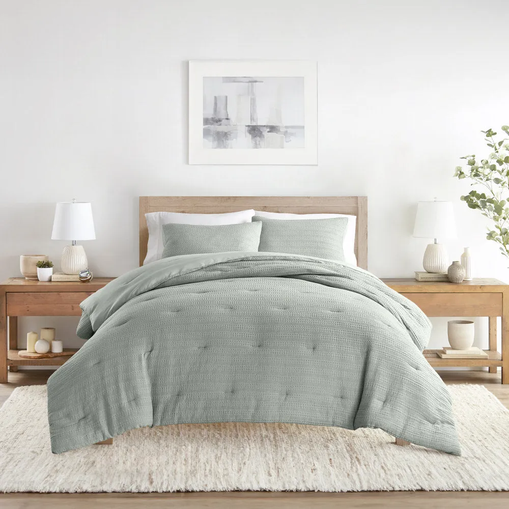 Textured Down-Alternative Comforter Set - 12 Days of Deals