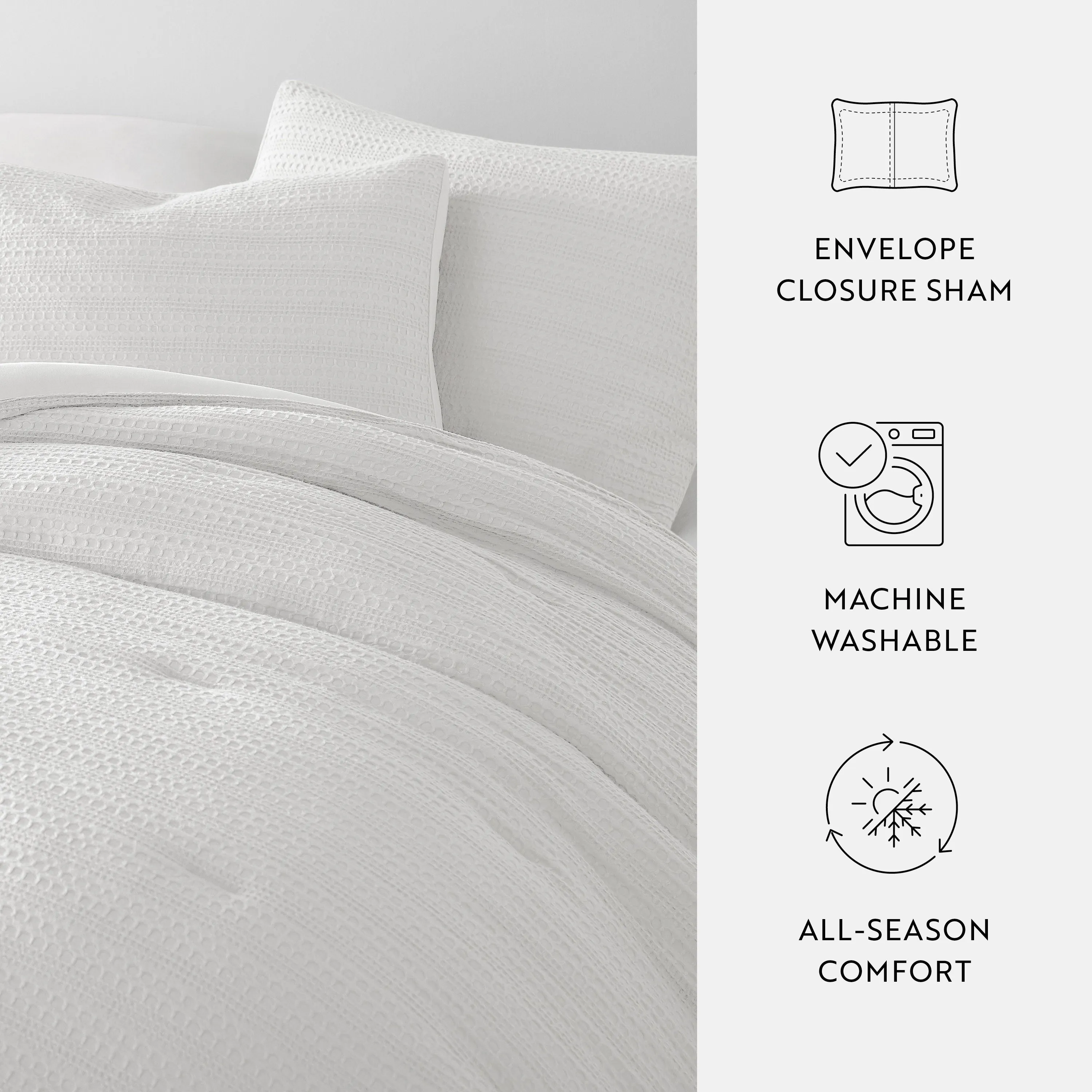 Textured Down-Alternative Comforter Set - 12 Days of Deals