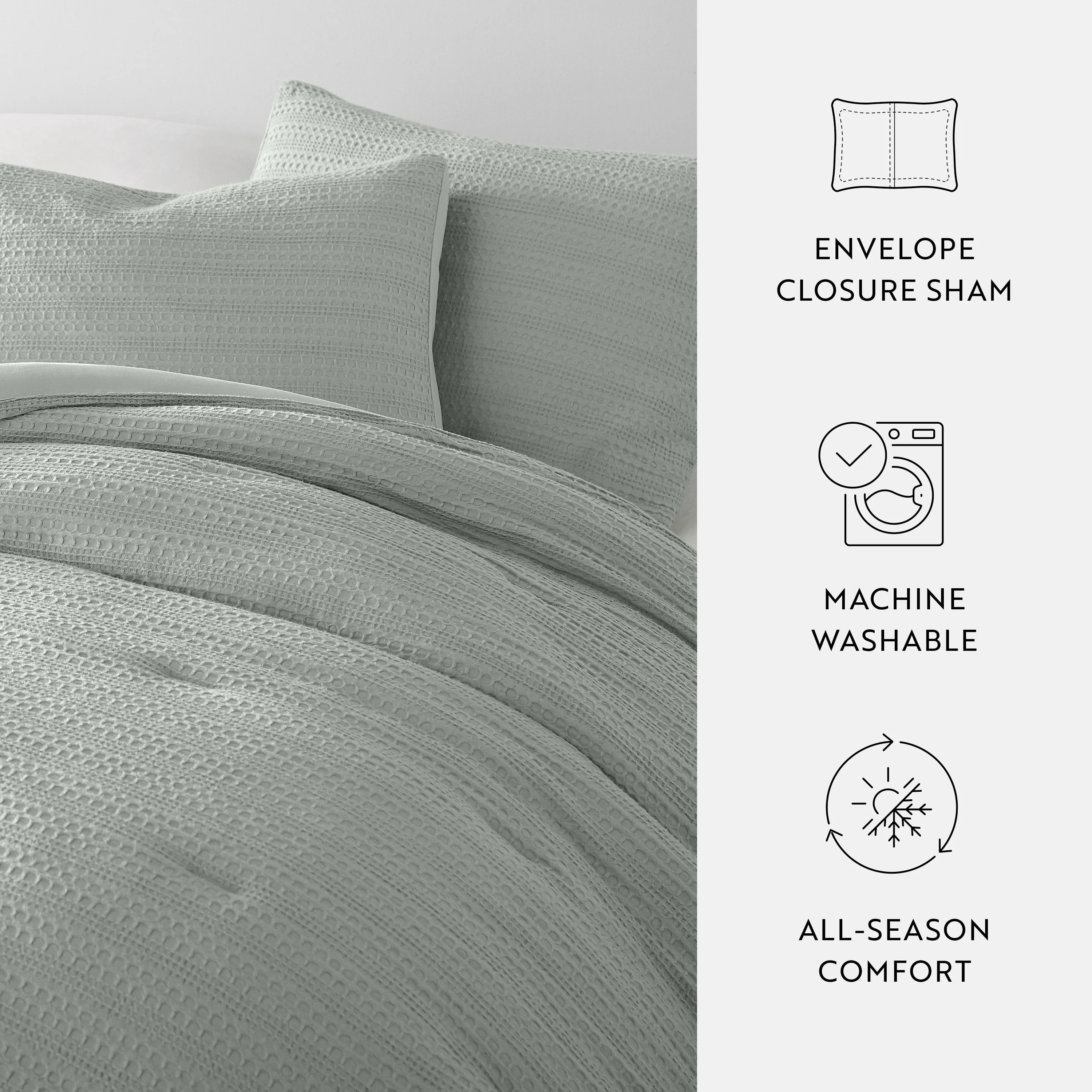Textured Down-Alternative Comforter Set - 12 Days of Deals