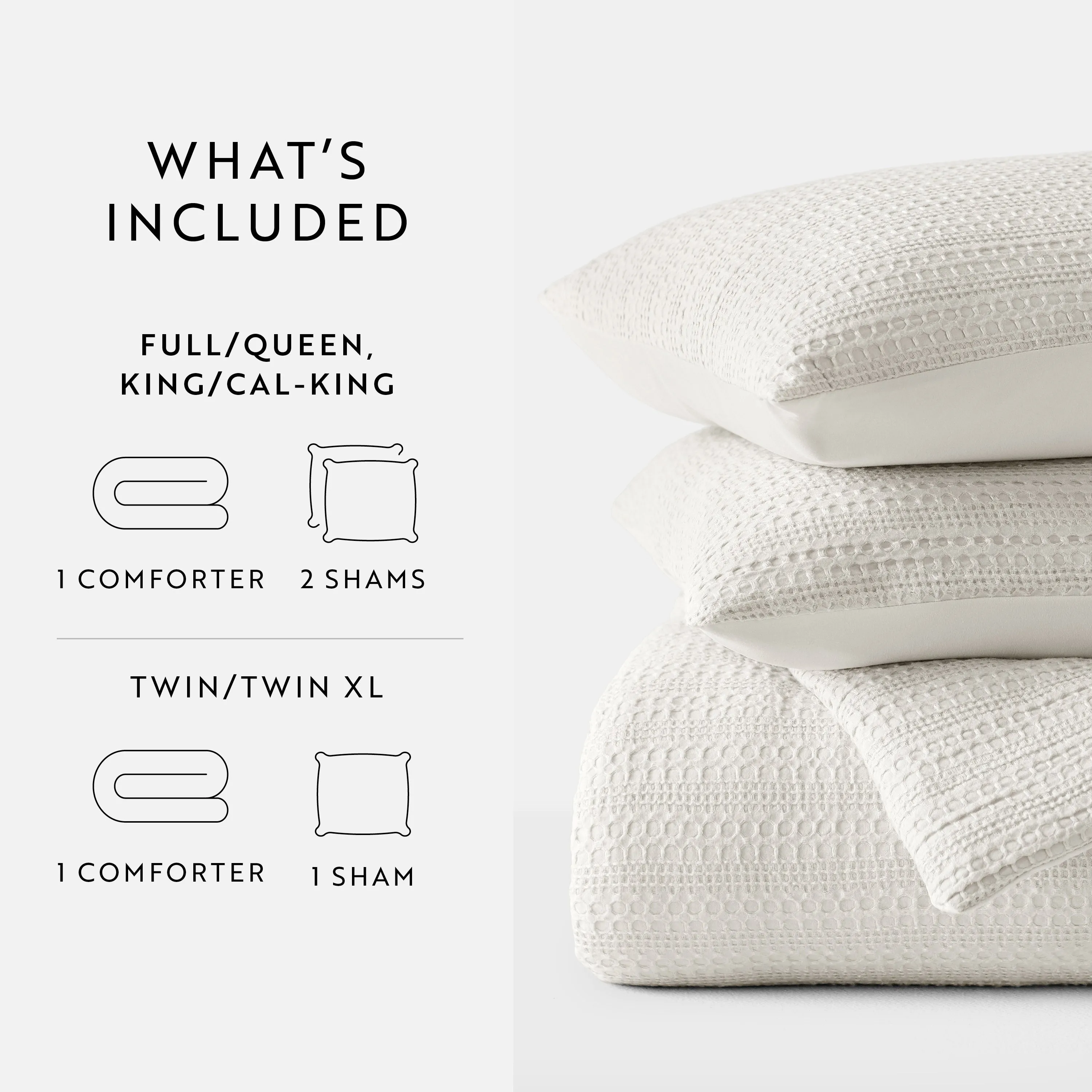Textured Down-Alternative Comforter Set - 12 Days of Deals