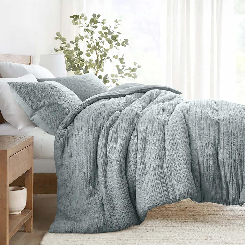 Textured Down-Alternative Comforter Set - 12 Days of Deals