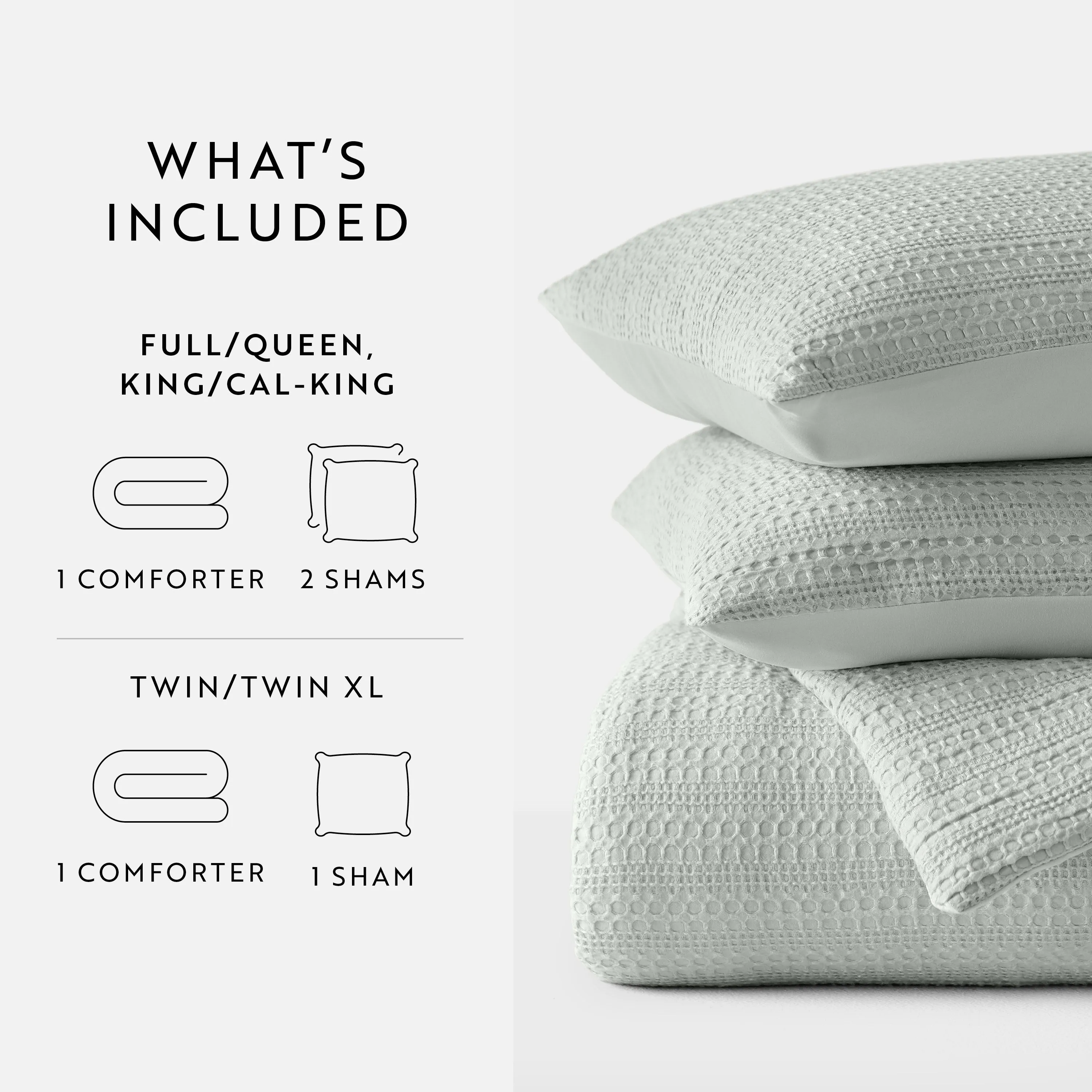 Textured Down-Alternative Comforter Set - 12 Days of Deals