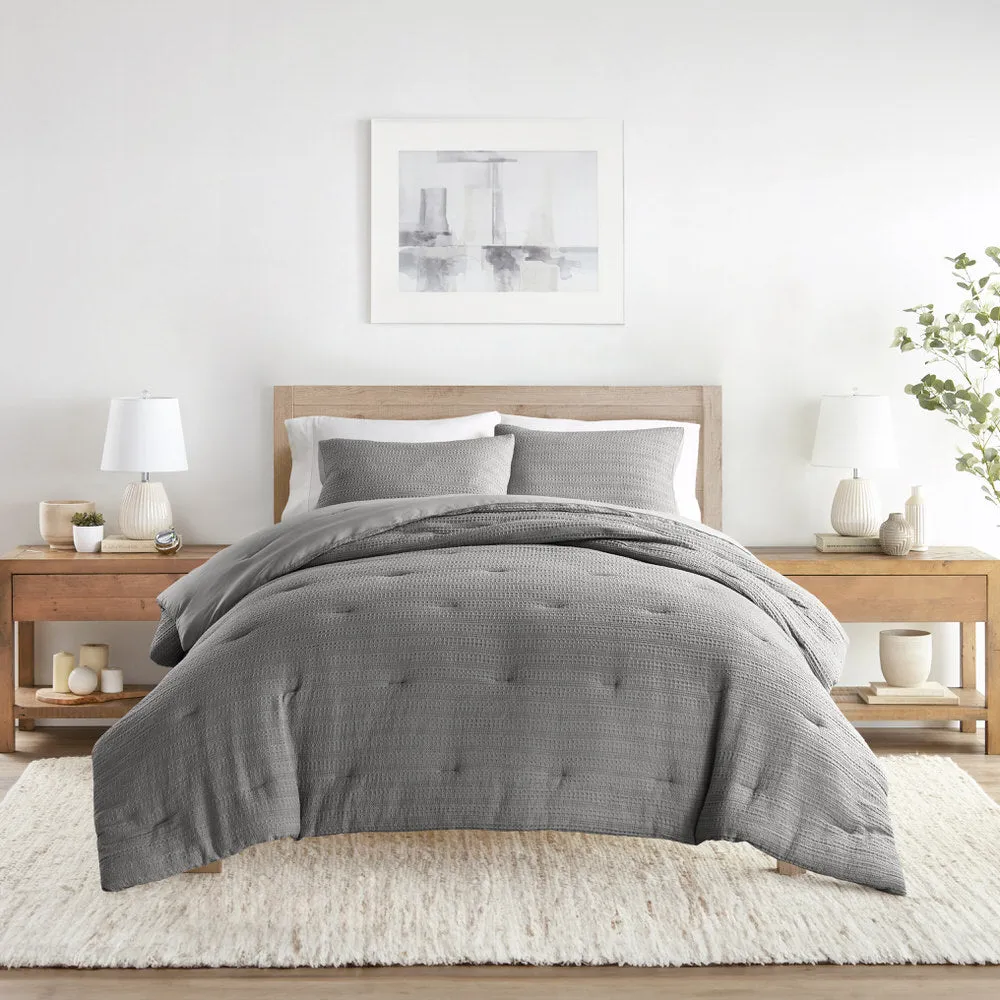Textured Down-Alternative Comforter Set - 12 Days of Deals