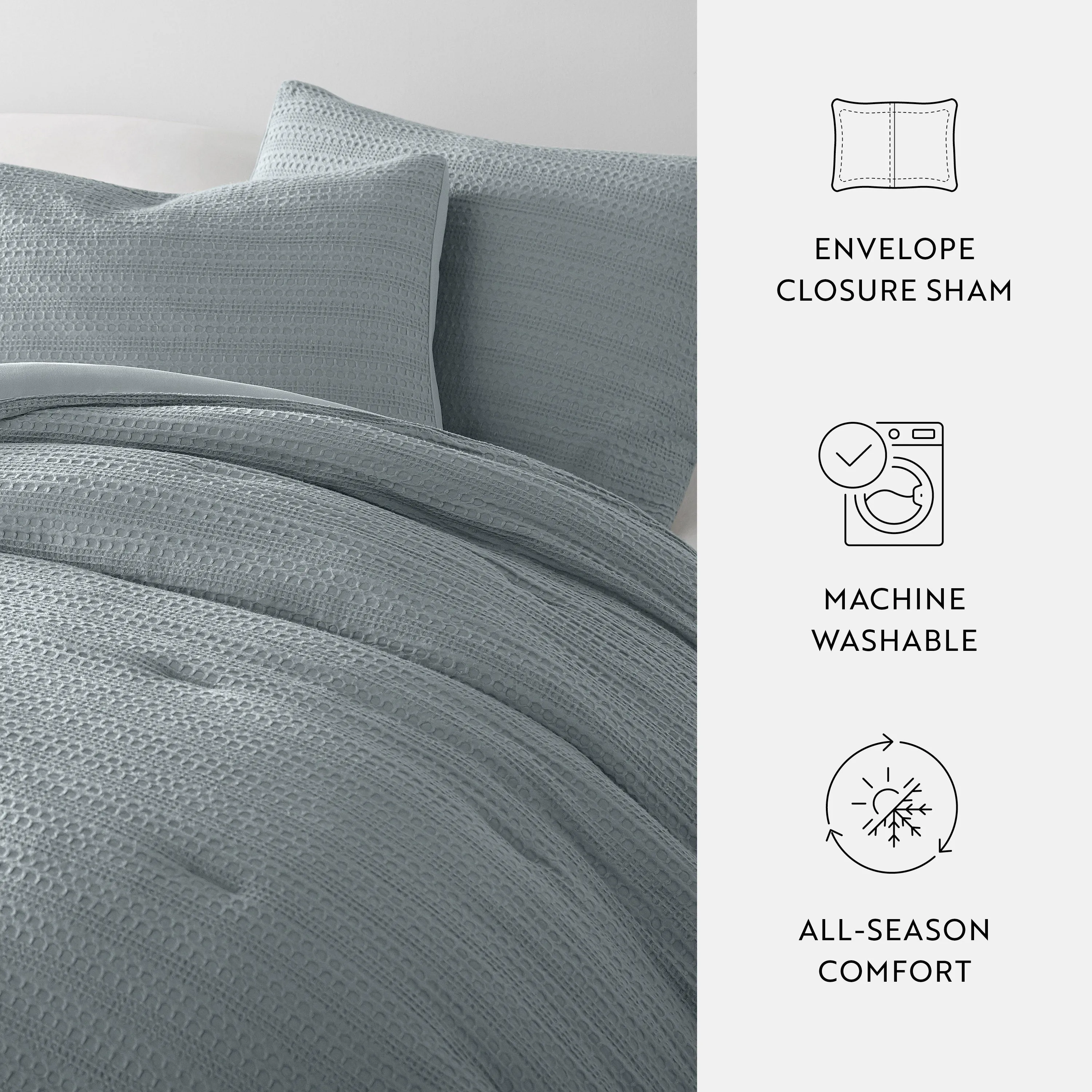 Textured Down-Alternative Comforter Set - 12 Days of Deals