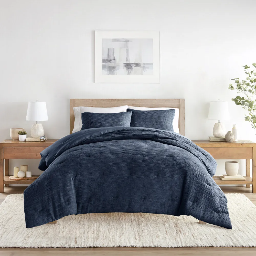 Textured Down-Alternative Comforter Set - 12 Days of Deals