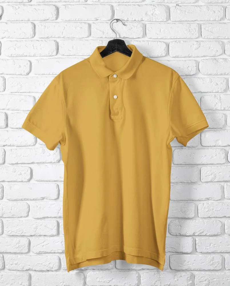 Unisex Maroon Super Combed Cotton Polo T-Shirt
