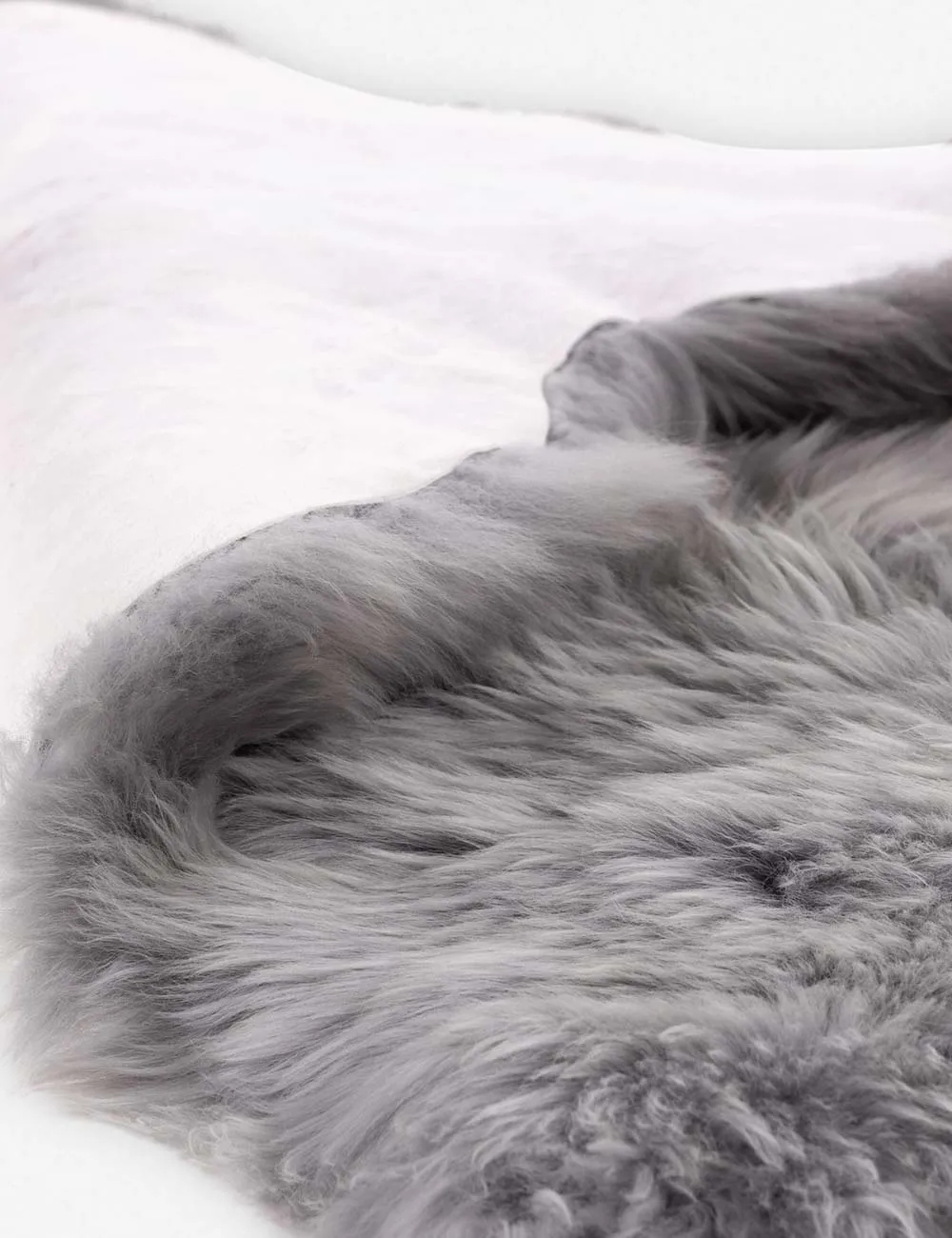 Vale Ombre Sheepskin Throw