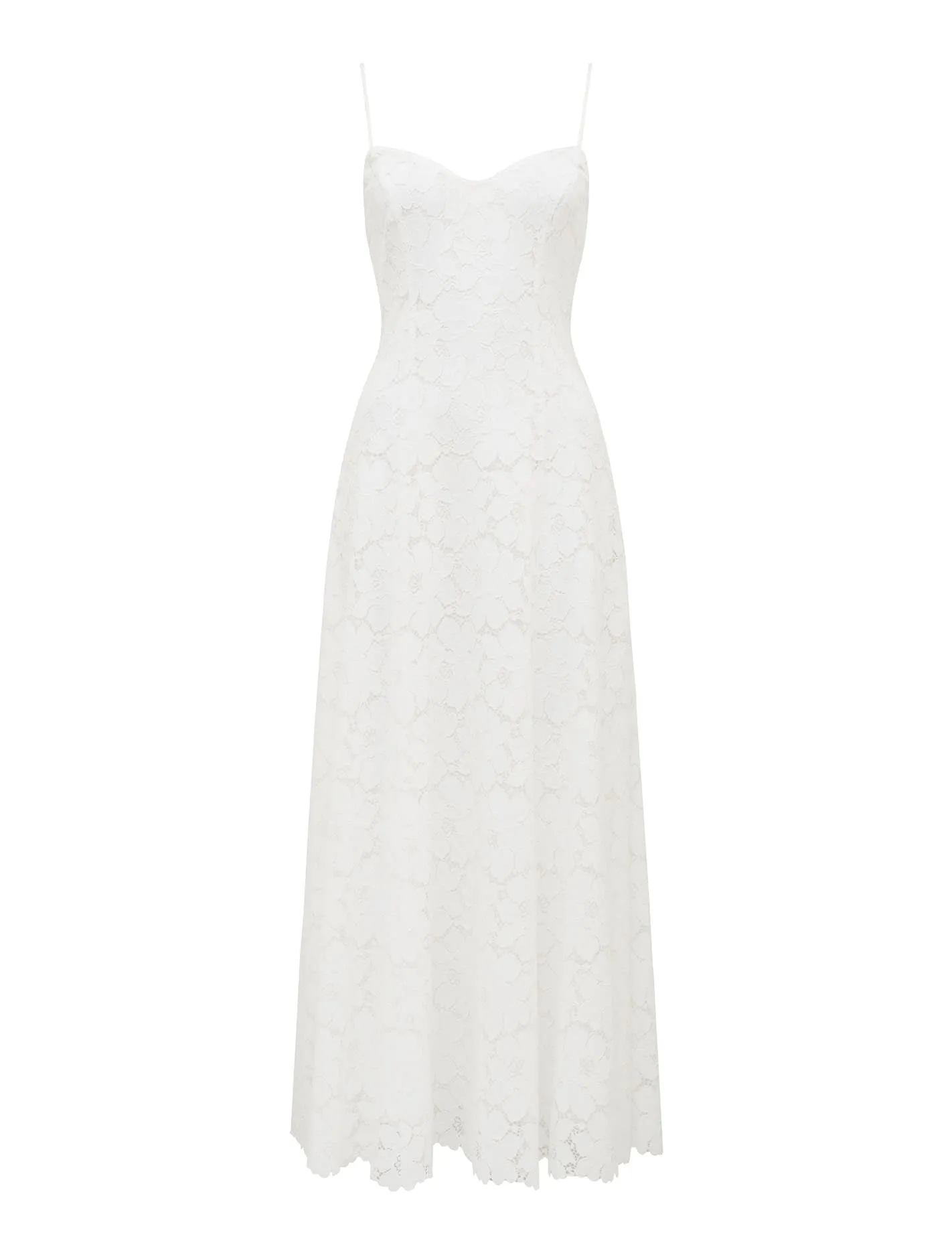 Vivienne Lace Longline Dress