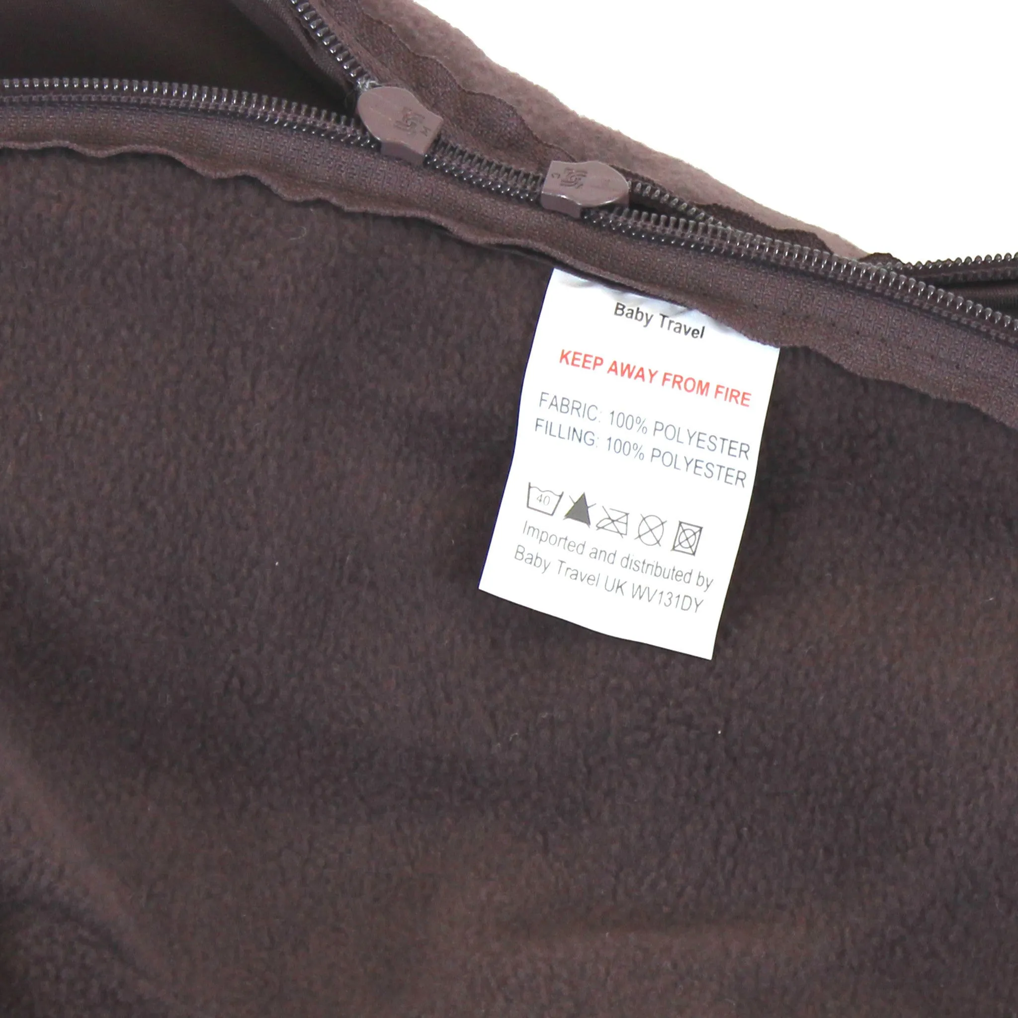 XXL Large Luxury Foot-muff And Liner For Maclaren Techno XT - Orange (Orange)